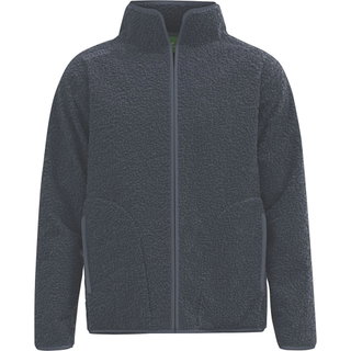 Erima fleece jacket team sport (soft, comfortable teddy fleece) grey men's