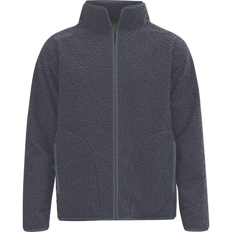 Erima Fleecejacke Teamsport (weich, angenehmes Teddy-Fleece) grau Herren