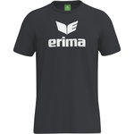 Erima Freizeit-Tshirt Promo (100% Baumwolle) 2026 schwarz Herren