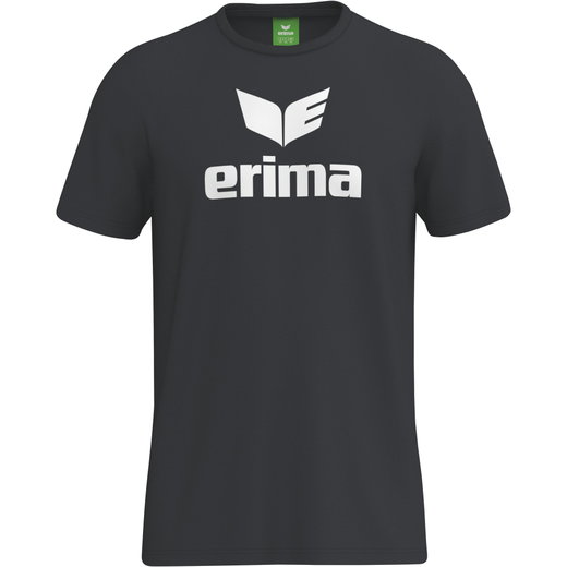 Erima Freizeit-Tshirt Promo (100% Baumwolle) 2026 schwarz Herren