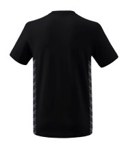 Erima Leisure T-shirt Essential Team - soft cotton blend, classic cut - black/grey boys