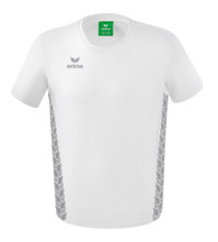 Erima Leisure T-shirt Essential Team - soft cotton blend, classic cut - white/grey Boys