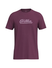 Erima Leisure T-shirt Retro 2.0 (100% Cotton) burgundy Men's
