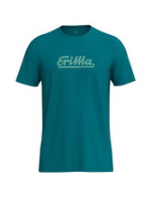 Erima Freizeit-Tshirt Retro 2.0 (100% Baumwolle) blau Herren