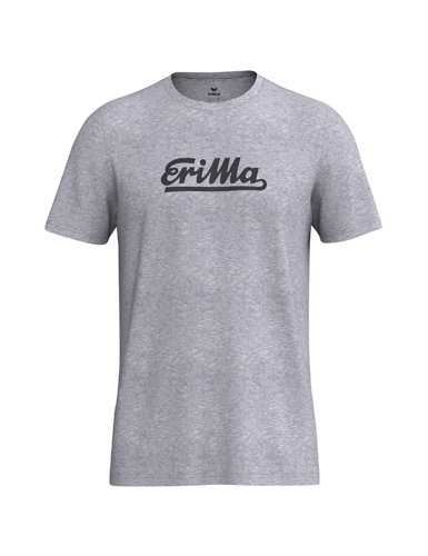Erima Freizeit-Tshirt Retro 2.0 (100% Baumwolle) melangegrau Herren