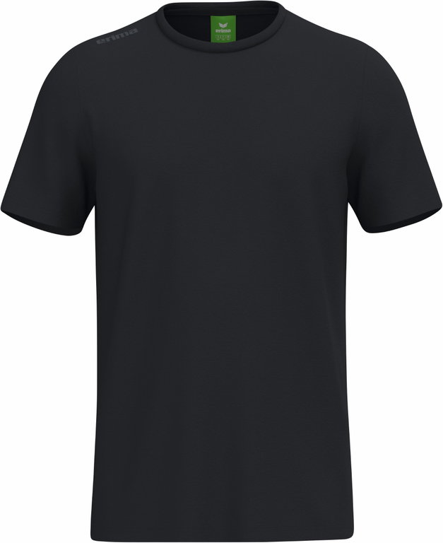 Erima Freizeit-Tshirt Teamsport (100% Baumwolle) schwarz Herren