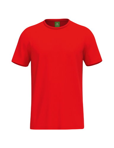 Erima Freizeit-Tshirt Teamsport (100% Baumwolle) rot Herren