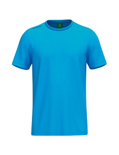 Erima Freizeit-Tshirt Teamsport (100% Baumwolle) curacaoblau Herren