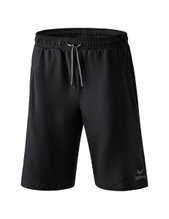 Erima Essential Sweat Shorts - soft cotton blend, light stretch - black men's shorts