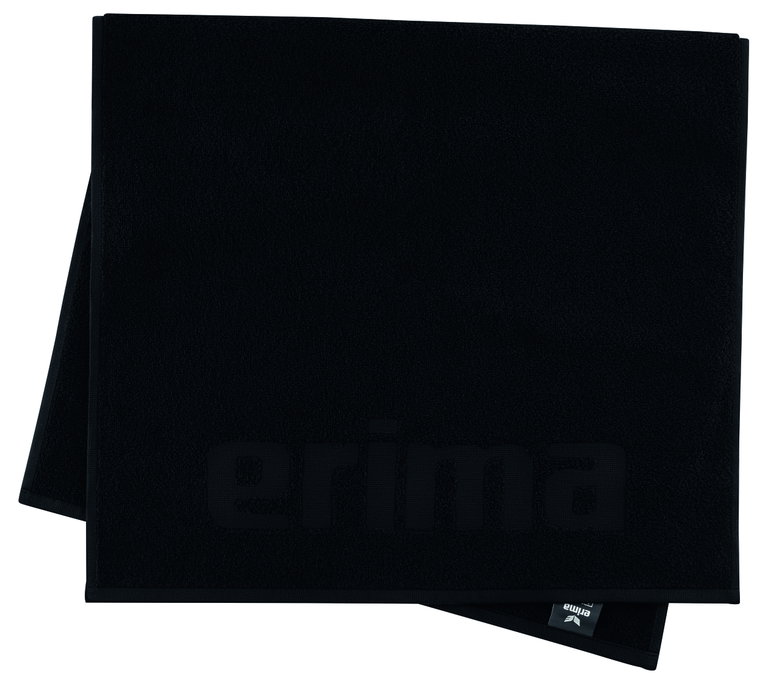 Erima Handtuch (Baumwolle) schwarz 70x140cm