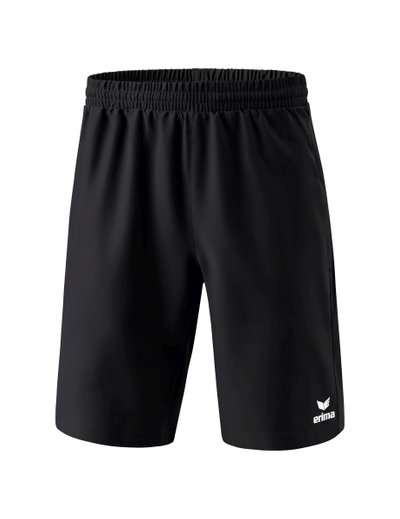 Erima Sport-Hose Change Shorts (mit Innenhose, Stretch-Einsätze) kurz schwarz Herren