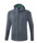Erima Trainingsjacke Liga Star mit Kapuze (strapazierfähig und elastisches Funktionsmaterial) grau/schwarz Herren