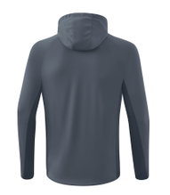 Erima Training Jacket Liga Star with Hood (durable and elastic functional material) grey/black Men