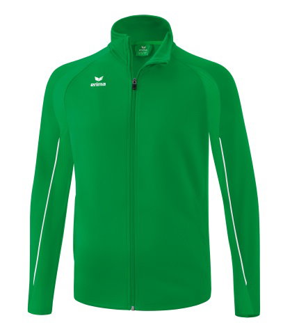 Erima Training Jacket Liga Star Polyester (stand-up collar, durable) emerald green/white Boys