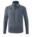 Erima Trainingsjacke Liga Star Polyester (Stehkragen, strapazierfähig) grau/schwarz Jungen