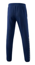 Erima Jogging Pants Essential Team Sweatpants (soft cotton blend, zip pockets) navy blue/grey Boys