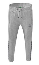 Erima Jogging Pants Essential Team Sweatpants (soft cotton blend, zip pockets) light grey/grey Boys