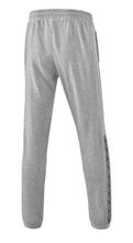 Erima Jogging Pants Essential Team Sweatpants (soft cotton blend, zip pockets) light grey/grey Boys
