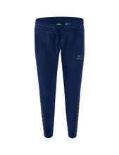 Erima Jogginghose Essential Team Sweathose (weicher Baumwollmix, Reißverschlusstaschen) navyblau/grau Damen