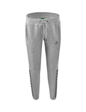 Erima Jogginghose Essential Team Sweathose (weicher Baumwollmix, Reißverschlusstaschen) hellgrau/grau Damen