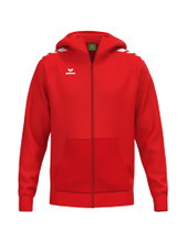 Erima Hooded Jacket CMPT Wings Hoody (Mixed Fabric) red Men's
