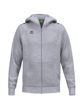 Erima Hooded Jacket CMPT Wings Hoody (Mixed Fabric) grey Men's
