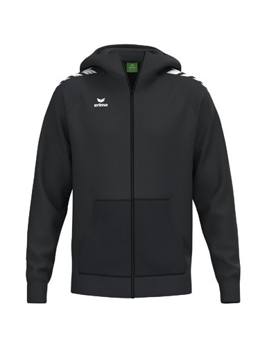 Kurtka z kapturem Erima CMPT Wings Hoody (materiał mieszany) czarna męska