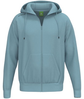 Erima Kapuzenpullover TS Hoodie Full Zip (Mischgewebe) blau Herren