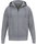 Erima Kapuzenpullover TS Hoodie Full Zip (Mischgewebe) hellgrau Herren