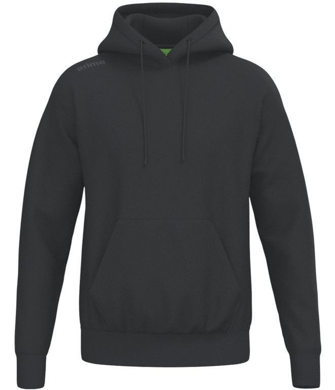 Erima Kapuzenpullover TS Hoodie (Baumwollmix) schwarz Herren