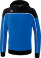 Erima Kapuzenpullover Hoodie Change (Baumwollmix) royalblau/schwarz Herren