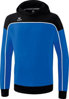Erima Bluza z kapturem Hoodie Change (mieszanka bawełny) niebieska/czarna męska