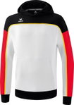 Erima Kapuzenpullover Hoodie Change (Baumwollmix) weiss/schwarz Herren