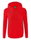 Erima Kapuzenpullover Essential Team (weiche Baumwolle, Rippbündchen) rot/grau Damen