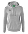 Erima Bluza z kapturem Essential Team (miękka bawełna, ściągacze) jasnoszara/szara Damska