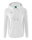 Erima Kapuzenpullover Essential Team (weiche Baumwolle, Rippbündchen) weiss/grau Damen