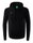 Erima Hooded Sweatshirt Essential Team Hooded Sweat (soft cotton, ribbed cuffs) black/gray Boys