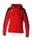 Erima Hooded Sweatshirt Evo Star (100% Polyester) red/black Ladies
