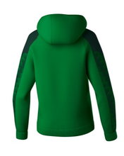 Erima Hoodie Evo Star (100% Polyester) emerald green/pine Ladies