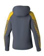 Erima Hooded Sweatshirt Evo Star (100% Polyester) grey/yellow Ladies