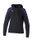 Erima Hoodie Evo Star (100% Polyester) black/purple Ladies