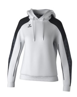 Erima Kapuzenpullover Evo Star (100% Polyester) weiss/schwarz Damen