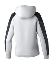 Erima Hoodie Evo Star (100% Polyester) white/black Ladies