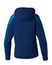 Erima Hooded Sweatshirt Evo Star (100% Polyester) navy blue/blue Ladies