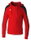 Erima Kapuzenpullover Evo Star (100% Polyester) rot/schwarz Kinder