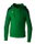 Erima Kapuzenpullover Evo Star (100% Polyester) smaragdgrün/pine Kinder