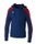 Erima Kapuzenpullover Evo Star (100% Polyester) navyblau/rot Kinder