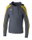 Erima Kapuzenpullover Evo Star (100% Polyester) grau/gelb Kinder