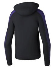 Erima Hoodie Evo Star (100% Polyester) black/purple Kids