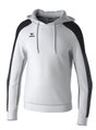 Erima Kapuzenpullover Evo Star (100% Polyester) weiss/schwarz Kinder